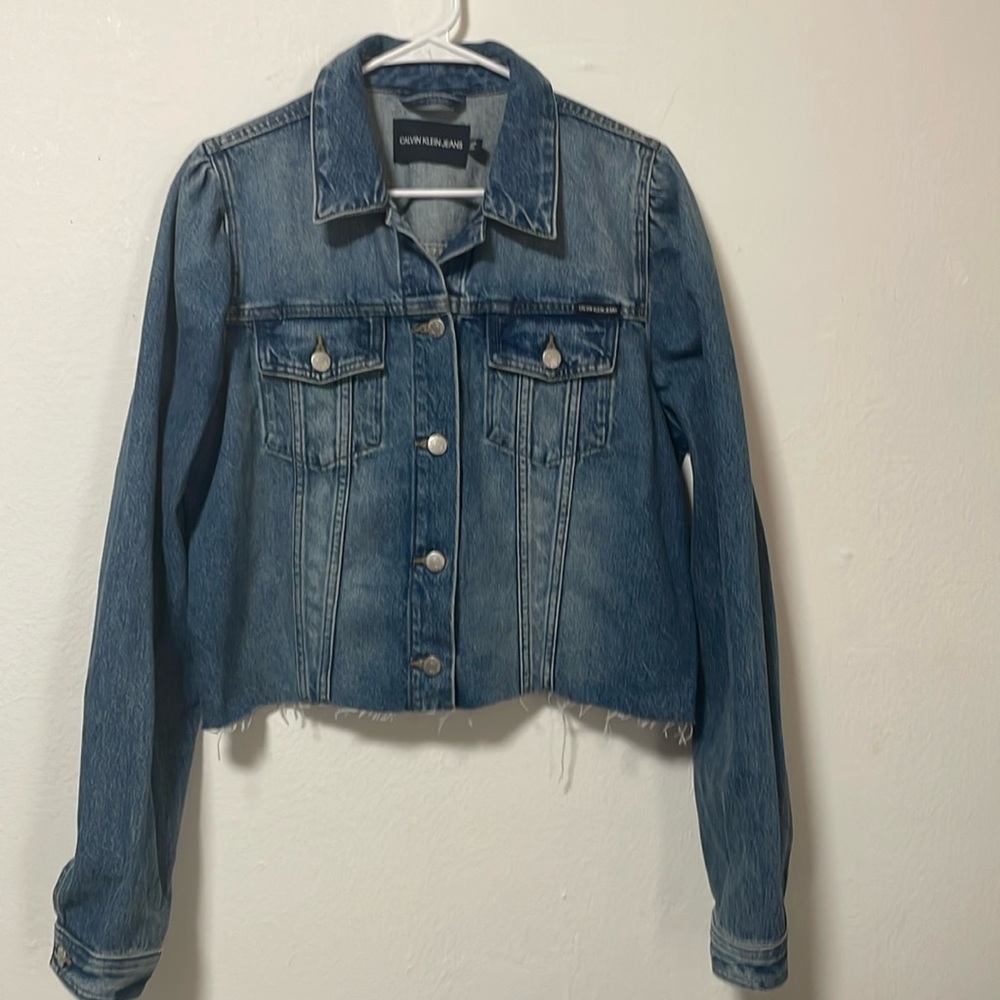 EUC Calvin Klein Jeans Denim Jacket Women’s XLarge